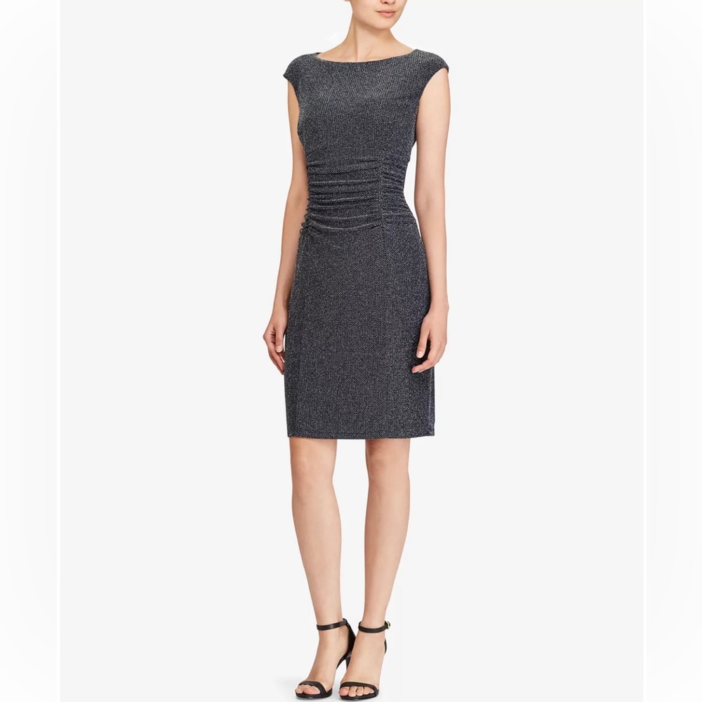 Lauren Ralph Lauren metallic dress in size 10